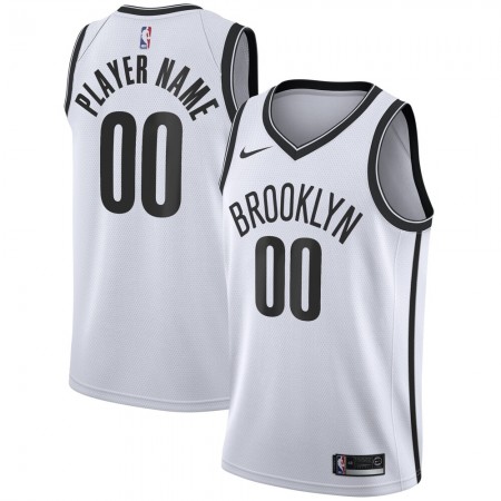 Camiseta Hombre NBA Brooklyn Nets Personalizadas 2020-21 Nike Association Edition Swingman